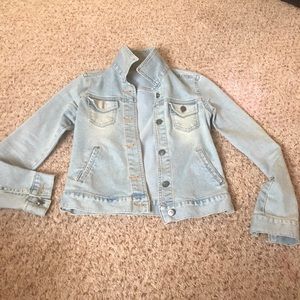 Cute size XS jean jacket light wash